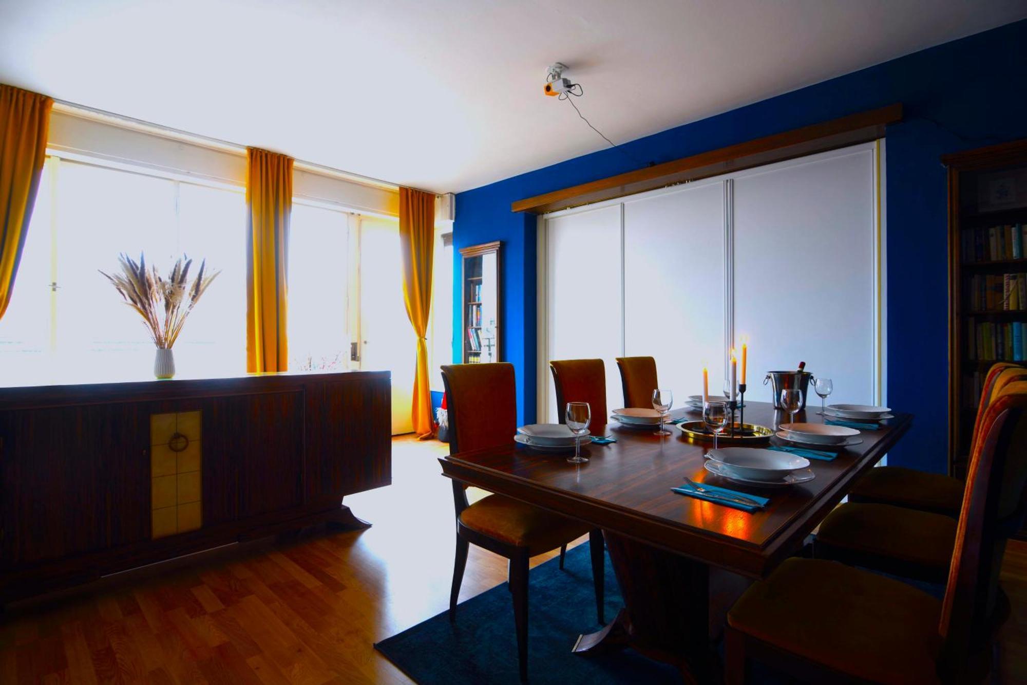 Waterfront River Side Roof - Terrace With View * Prag